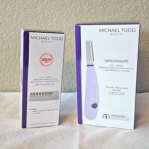 Michael Todd Beauty Sonic Dermaplaning System - Purple